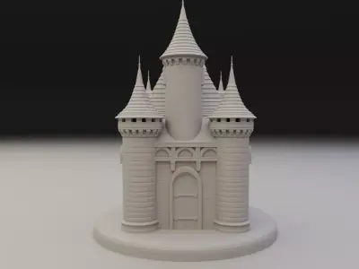 castle  3D print model