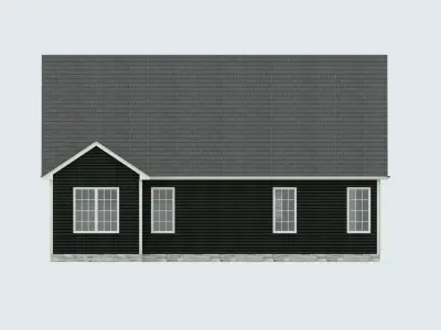 Cape Cod House 26 3D model