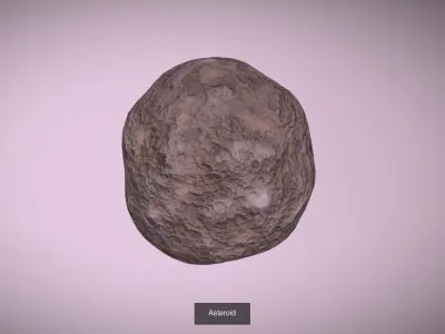 Game Ready Space Toys 3D Model Pack