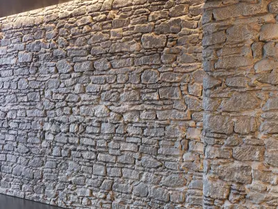 Cobblestone Old Wall Texture