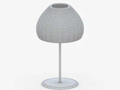 1379 - Table Lamp Low-poly 3D model