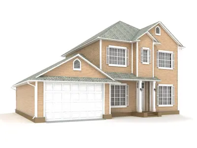  Hi-poly cottages mega pack 