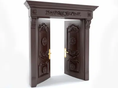 Double door  3D model