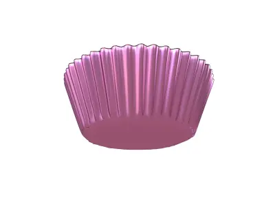 Cupcake Case v1 012 Low-poly 3D model