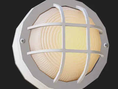 Lights 04 Low-poly 3D model