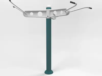 Collection Gym Outdoor 3 3D Model Pack