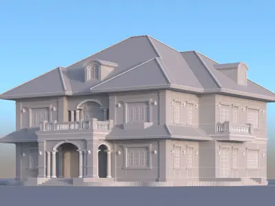 Villa 02 3D model