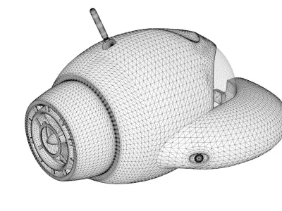 Sumergible - Seamoth 3D model