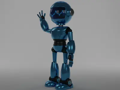 Robot 3D model 39