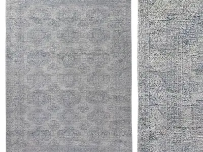  KIRATA WOOL RUG 3D model