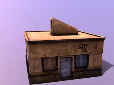 House v2 Low-poly 3D model