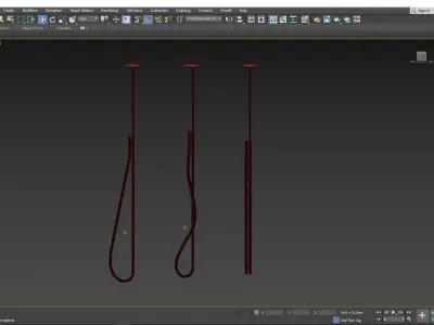 Luke lamp collection  Low-poly 3D model