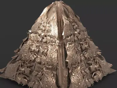 Vampire Dark pyramid 3D 3D model