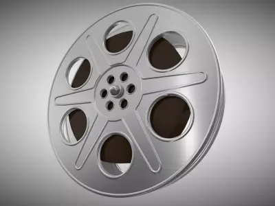 FILM AND REEL 3D model