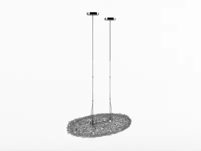 Brand Van Egmond Crystal Waters Chandelier 3D model