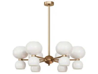  Hanging Chandelier Light Modern 3D model