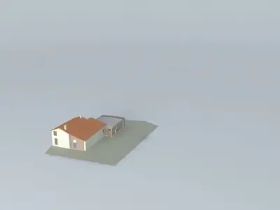 extention and renovation dwelling house rural Free 3D model