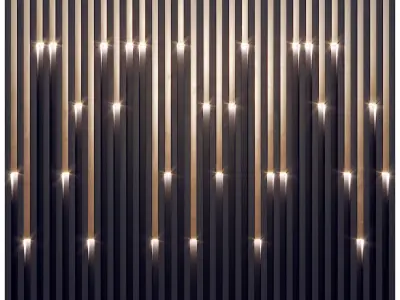 Wall Decorative panel 3D model