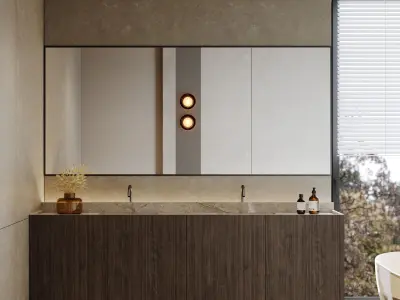 Modern Bathroom interior Design  3D model