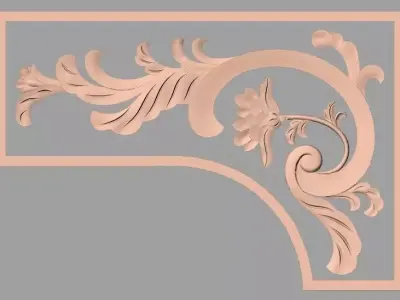 3D carved model furniture 3D design used for artcam aspire E798 3D model