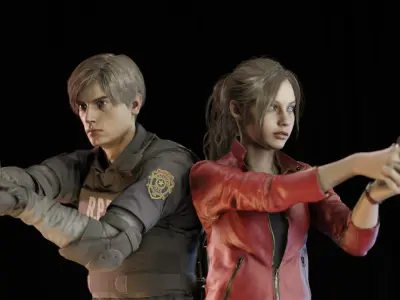 EEVE Stress Test Scene Free 3D model