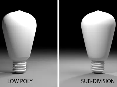 Light Bulb - Ballon Shape 3D model