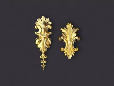 dekor ornament 3D model 34