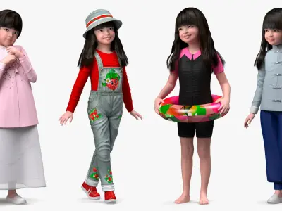  Asian Girl Childs Collection 2 