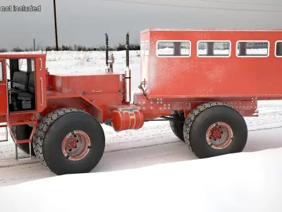  Antarctica Truck Rigged 