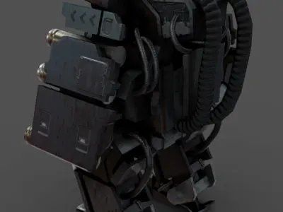 Mech 24 - Read Description Low-poly 3D model