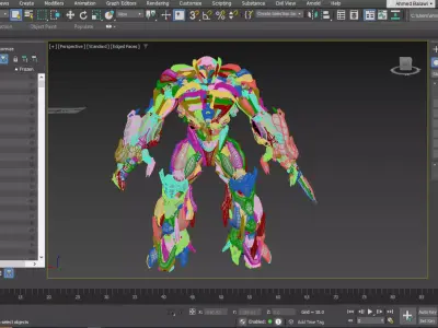 Transformers Shockwave High Quality 3Ds Model  3D model