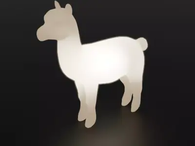 Alpaca Indirect Lighting 3D model