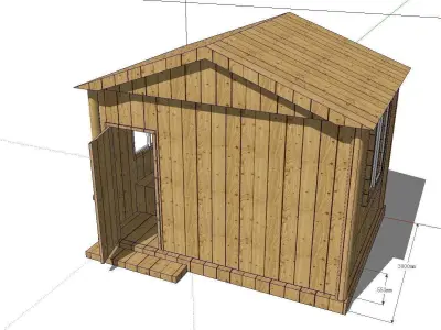 Creative Design-Holiday Cabin-0152 3D model