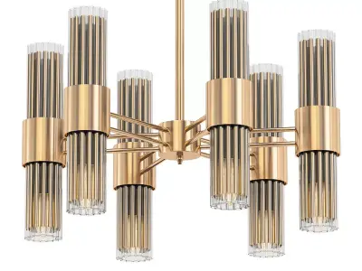 Glass Stripes 3D model