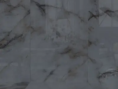Wall Tiles Museum Crystal White 160x320 Set 2 Texture