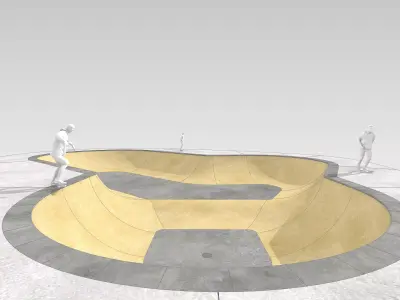 Bowl 05 - Skate Park 3D model
