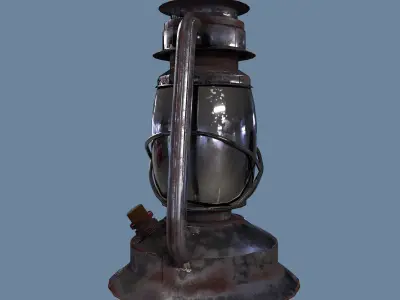 Old Lamp 3D model
