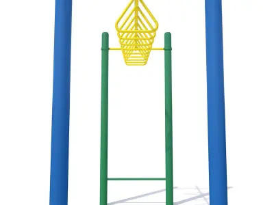 Monkey Bars-002 3D model