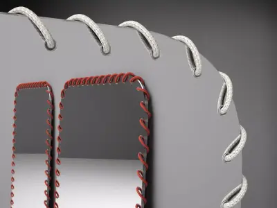 Spiral Mirror 3D model