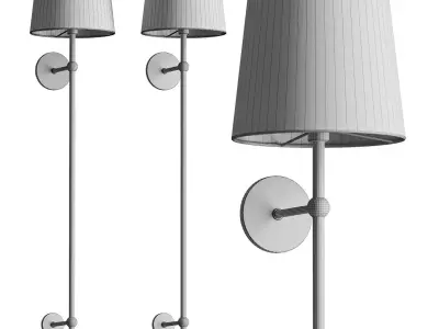Lester Oversized Sconce 3D model