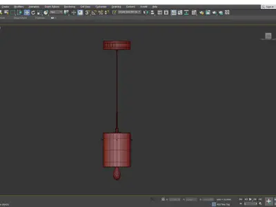 PD2705 LED Mini Pendant Light Low-poly 3D model