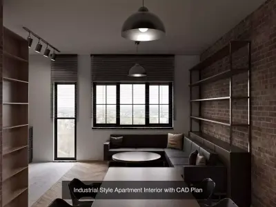  Apartment Interior Series  Vol 01 and Vol 02 3D Model Pack