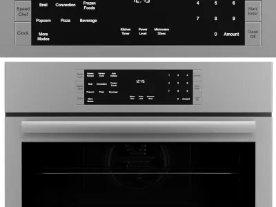 BOSCH kitchen appliance set 3D model