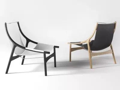 Mira lounge chair 3D model