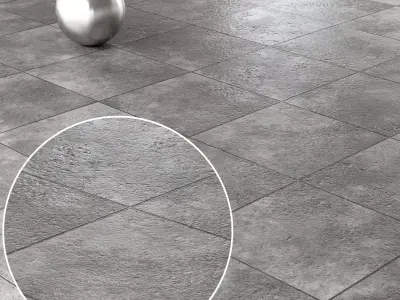 Concrete Floor Set05 Low-poly 3D model