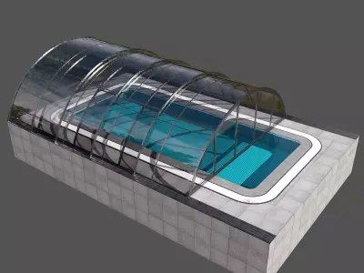 SWIMMING POOL NO122 A 3D model