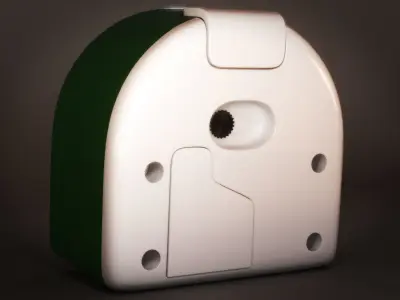 Alarm Clock 04 Low-poly 3D model