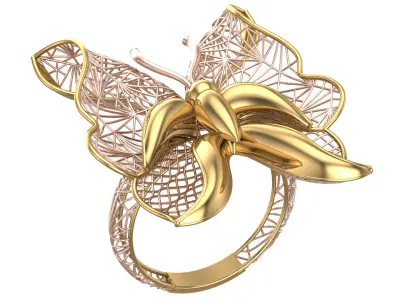 Golden Wings-Wings of Summer-Half Set-H2-6 3D print model