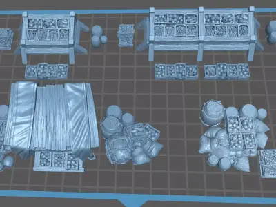 Marketplace assets 3D print model