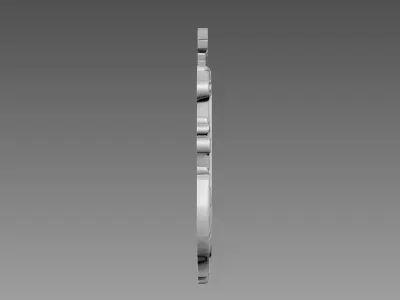 Coat of Arms Emblem 3D model